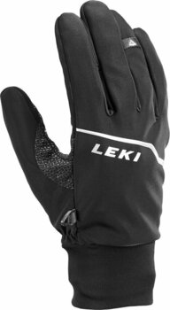Gloves Leki Tour Lite Black/Chrome/White 10 Gloves - 2