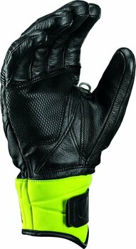 SkI Handschuhe Leki Worldcup Race Downhill S Black/Ice Lemon 10 SkI Handschuhe - 3