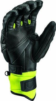 Ski Gloves Leki Worldcup Race Ti S Speed System Black/Ice Lemon 10 Ski Gloves - 3