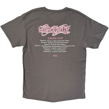 Πουκάμισο Aerosmith Summer Tour '85 (Back Print) Charcoal Grey M Πουκάμισο - 2