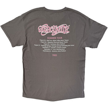 Skjorta Aerosmith Summer Tour '85 (Back Print) Charcoal Grey L Skjorta - 2