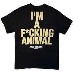 Maglietta Architects I'm A F*cking Animal (Back Print, Ex-Tour) - 1
