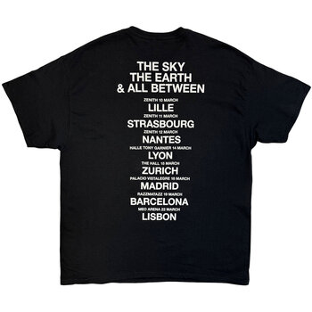 Tricou Architects TSTE & AB EU Tour March 25 (Back Print, Ex-Tour) Black 2XL Tricou - 2