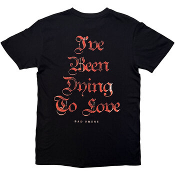 T-särk Bad Omens Dying To Love (Back Print) Black XL T-särk - 2