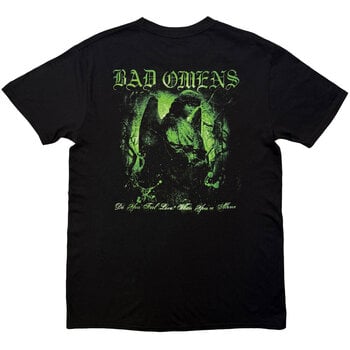 T-särk Bad Omens Green Angel (Back Print) Black L T-särk - 2