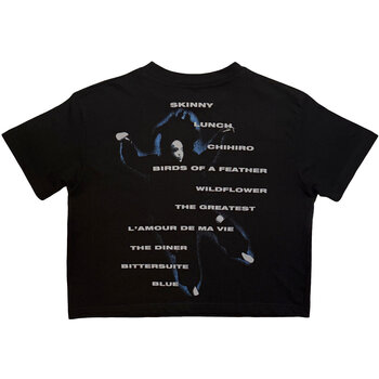 T-särk Billie Eilish HMHAS Tracklist (Back Print) Black 2XL Naiste T-särk - 2