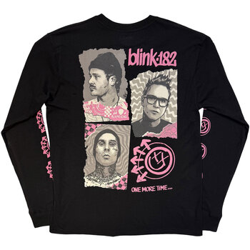 Tricou Blink-182 One More Time Band (Back & Sleeve Print) Black XL Tricou - 2