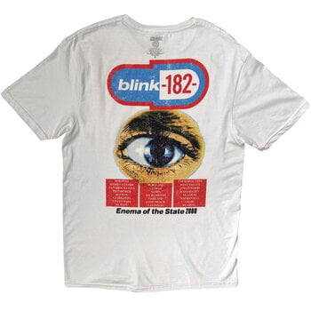 Košulja Blink-182 Enema Of The State (Back Print) White M Košulja - 2