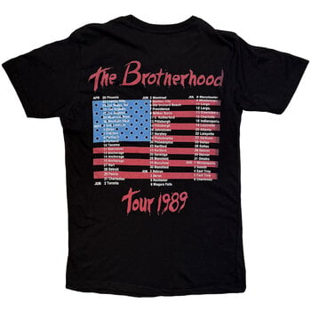 Tricou Bon Jovi The Brotherhood (Back Print) Black XL Tricou - 2