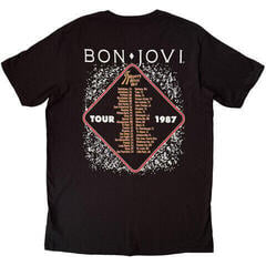 Tricou Bon Jovi Slippery When Wet '87 (Back Print) - 1