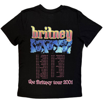 Сорочка Britney Spears Britney Tour (Back Print) Black XL Жіночі Сорочка - 2