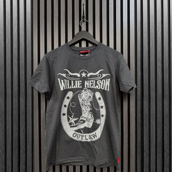 T-krekls Willie Nelson Outlaw Charcoal Grey XL T-krekls - 2