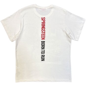 Camiseta de manga corta Bruce Springsteen Born To Run (Back Print) Camiseta de manga corta White XL - 2