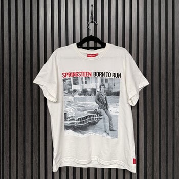 Camiseta de manga corta Bruce Springsteen Born To Run (Back Print) Camiseta de manga corta White XL - 4