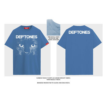 T-krekls Deftones Sphynx (Back Print) Blue 2XL T-krekls - 6