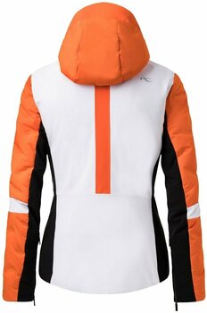 Ski Jacket Kjus Formula White/Kjus Orange 34 - 2