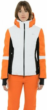 Ski Jacket Kjus Formula White/Kjus Orange 34 - 3