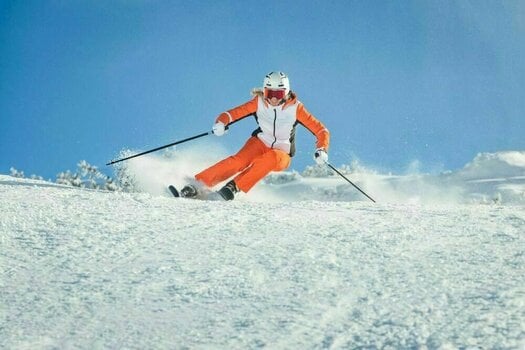Skijaška jakna Kjus Formula White/Kjus Orange 34 - 6