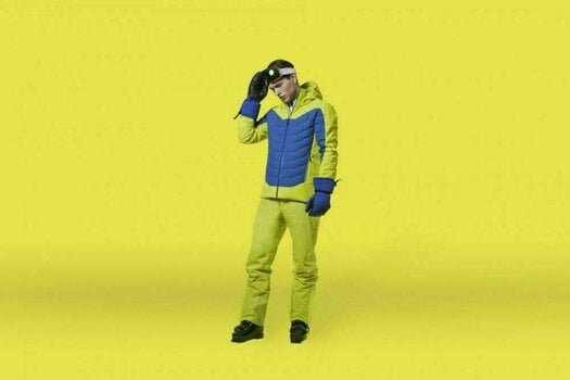 Ski Jacket Kjus Sight Line Citric Yellow/Southern Blue 52 - 3