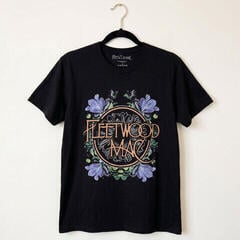 T-krekls Fleetwood Mac Circle Floral - 1