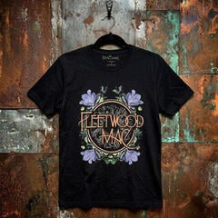 T-krekls Fleetwood Mac Circle Floral - 3