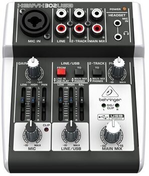 Mixing Desk Behringer XENYX 302 USB Premium SET Mixing Desk - 2