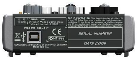 Mixing Desk Behringer XENYX 302 USB Standard SET Mixing Desk - 3
