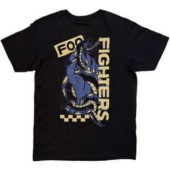 T-shirt Foo Fighters Snake (Back Print) T-shirt à manches courtes Black 2XL - 2