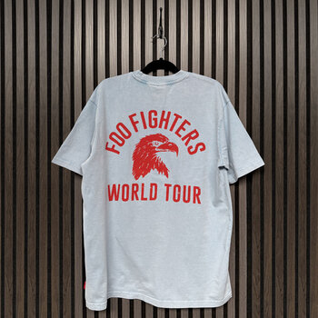 T-krekls Foo Fighters Eagle World Tour (Back Print) Light Blue M T-krekls - 3