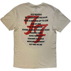 Сорочка Foo Fighters 1995-2025 Albums (Back Print) - 1