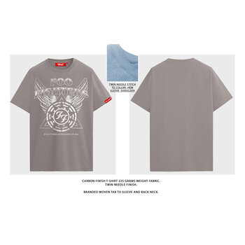T-krekls Foo Fighters EONAA Logo Taupe S T-krekls - 3