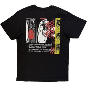 Tricou Foo Fighters Your Favourite Toy Album Tracklist (Back Print) Black S Tricou - 2