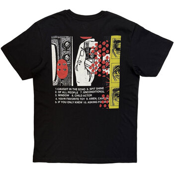 Koszulka Foo Fighters Your Favourite Toy Album Tracklist (Back Print) Black XL Koszulka - 2