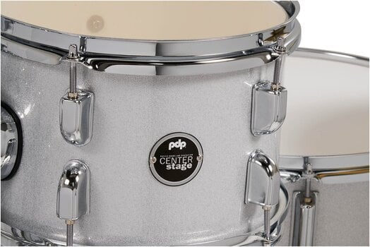 Ακουστικό Ντραμς Σετ PDP by DW CENTERstage 20 Diamond White Sparkle Ακουστικό Ντραμς Σετ - 4