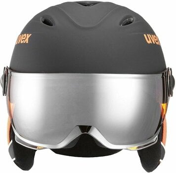 Ski Helmet UVEX Junior Vision Pro Ski Helmet Black/Orange Mat 54-56 cm 19/20 - 2