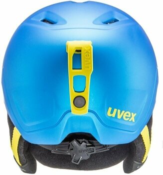 Lyžařská helma UVEX Manic Pro Blue/Lime Met Mat 51-55 cm Lyžařská helma - 3