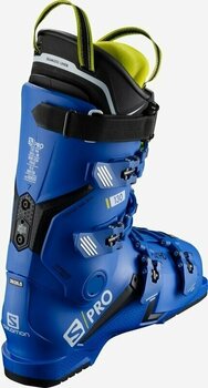 Cipele za alpsko skijanje Salomon S/PRO 130 Black/Race Blue/Acid Green 26/26,5 Cipele za alpsko skijanje - 2