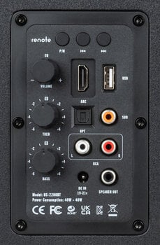 Hi-Fi Bežični zvulnik
 Renote BS-2200BT Hi-Fi Bežični zvulnik Black 2 kom - 11