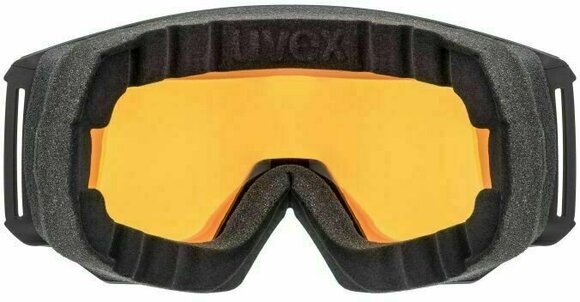 Lyžařské brýle UVEX Athletic FM Matte Black/Mirror Green Lyžařské brýle - 3