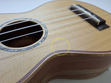 Soprano ukulele Mahalo MM1 Natural Soprano ukulele (Oštećeno) - 3
