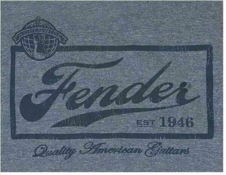 Shirt Fender Shirt Beer Label Blue M - 3