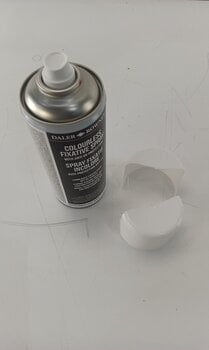 Finish Daler Rowney Fixative Spray Aerosol Finish 400 ml Transparent (Just unboxed) - 2