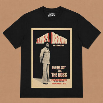 T-särk James Brown The Boss Black XL T-särk - 2