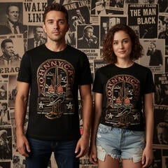 Camiseta de manga corta Johnny Cash Sunday Morning - 1