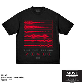 Πουκάμισο Muse Wow Waves Black 2XL Πουκάμισο - 2