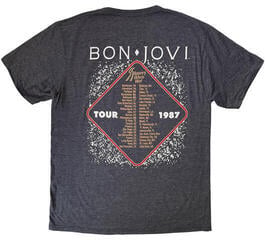 Сорочка Bon Jovi Slippery When Wet '87 (Back Print, UNFINISHED) - 1