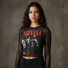 Shirt Nirvana In Utero Band Photo - 1