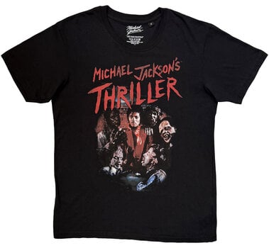 Tricou Michael Jackson Thriller Zombies Black L Tricou - 2