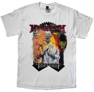 Πουκάμισο Megadeth Vic Sawblade White L Πουκάμισο - 2