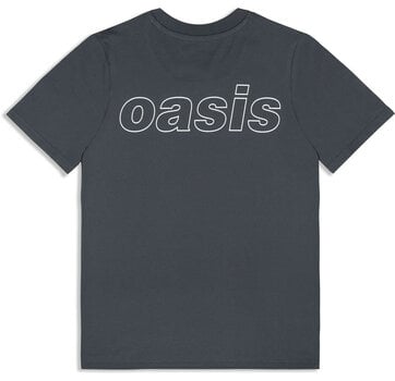 Camiseta de manga corta Oasis Detroit Bus Photo (Back Print & Ex-Tour) Camiseta de manga corta Navy Blue M - 2